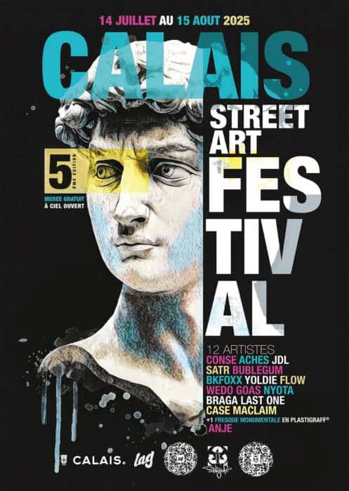Affiche Festival Street Art Calais 2025