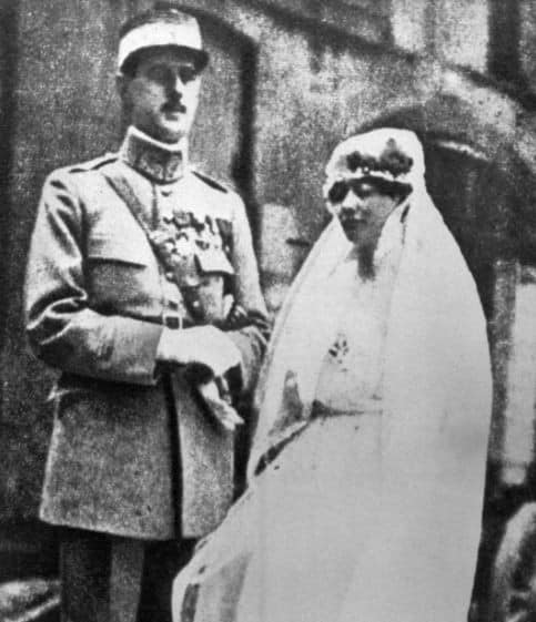 Mariage-Charles-de-Gaulle-Yvonne-Vendroux Mariage de Charles de Gaulle et Yvonne Vendroux à Calais en 1921.