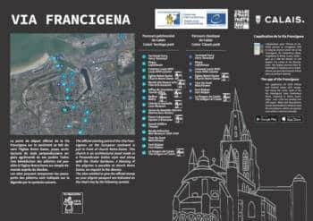 Parcours Via Francigena à Calais XXL