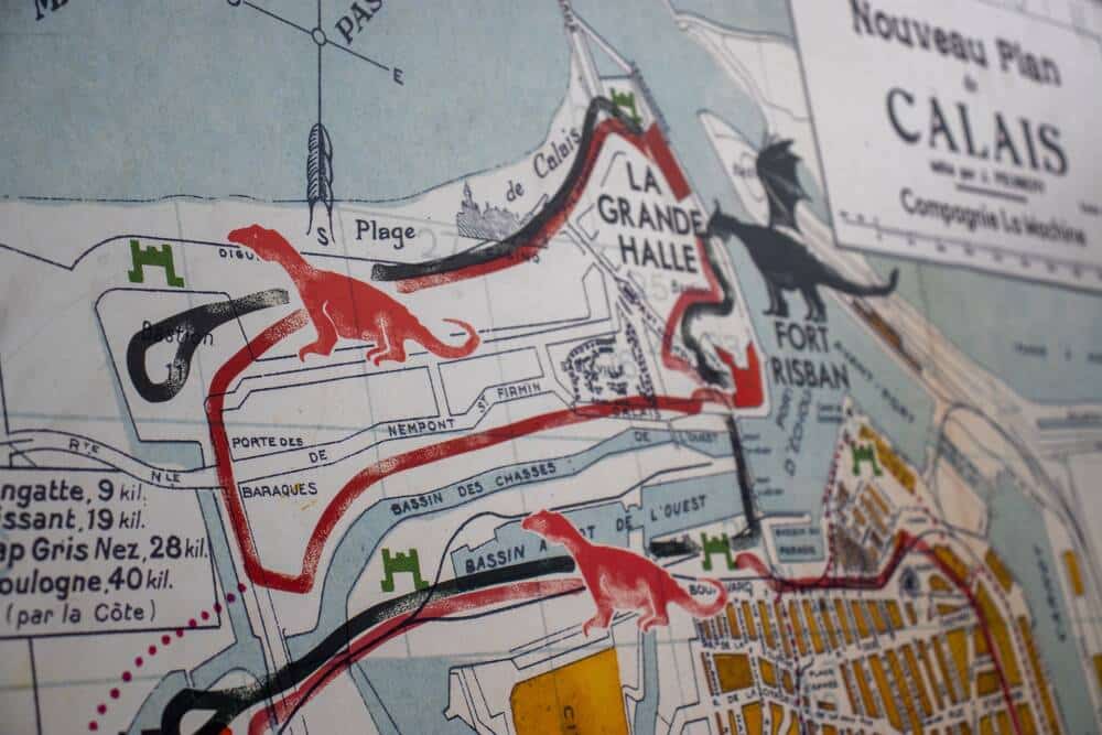 Le nouveau Plan de Calais et ses machines en mouvement : le Varan de Voyage et le Dragon de Calais