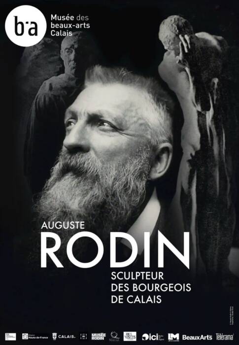 Affiche de la nouvelle Galerie Rodin du Musée des beaux-Arts de Calais