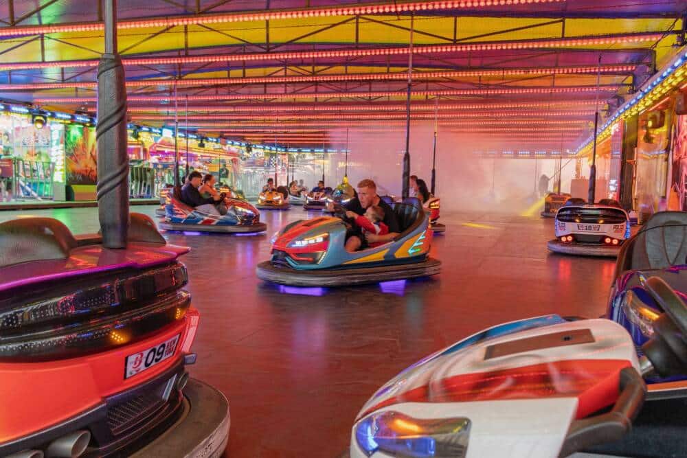 Les Auto tamponneuses du Madison Skooter à la Foire de Calais 2025