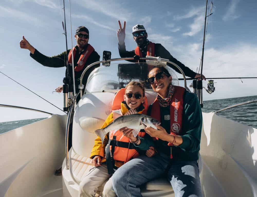 Retour de de pêche avec Portrait de Matthieu Bollaert