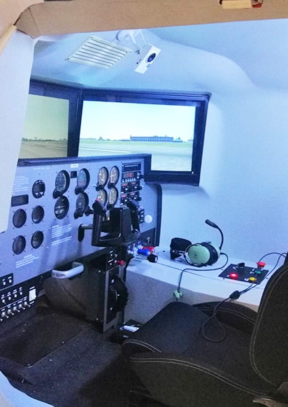 Intérieur Simulateur de Vol