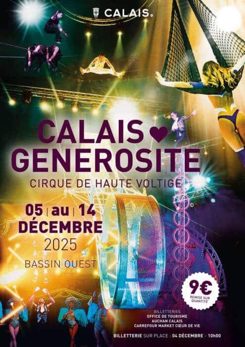 Affiche 2025 Calais Générosité