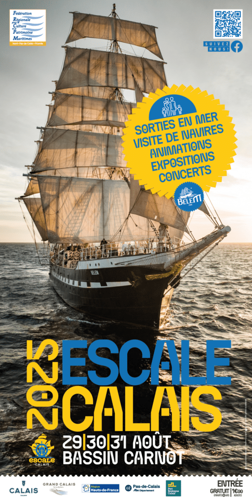 ESCALE CALAIS 2025_Visuel