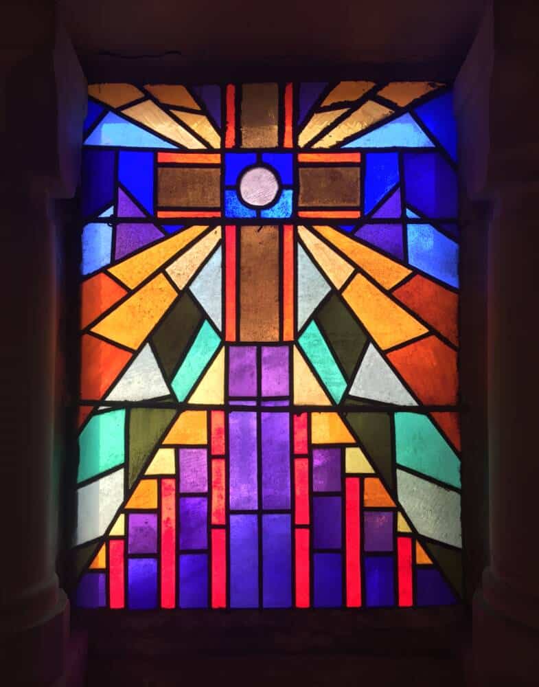 vitrail eglise Saint Joseph de Calais photo EPAC