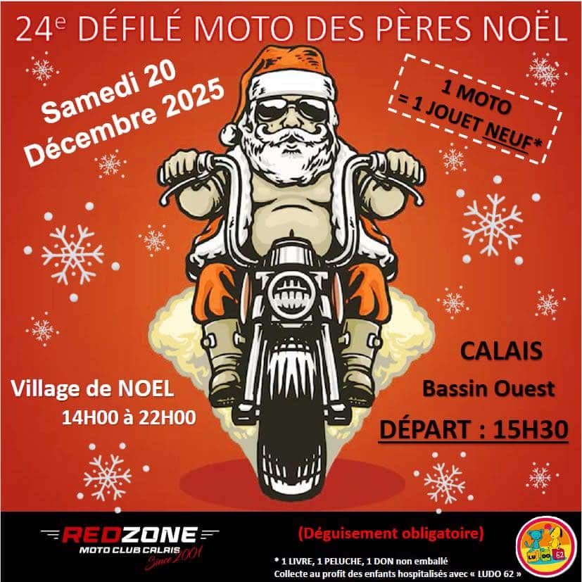 père noel moto