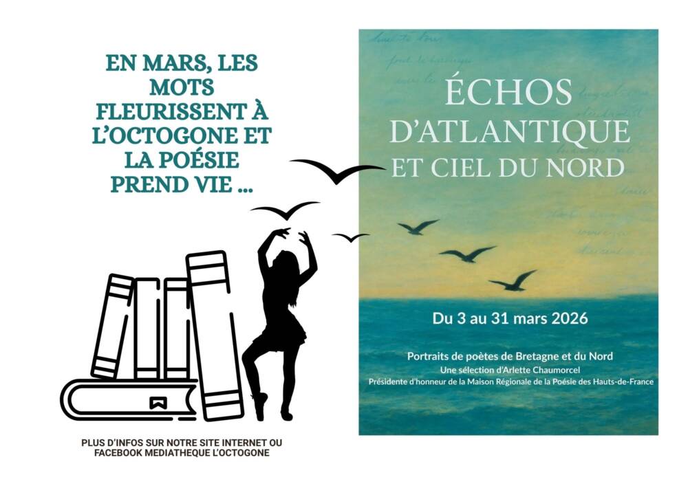 PRINTEMPS EN POESIE A LA MEDIATHEQUE L’OCTOGONE