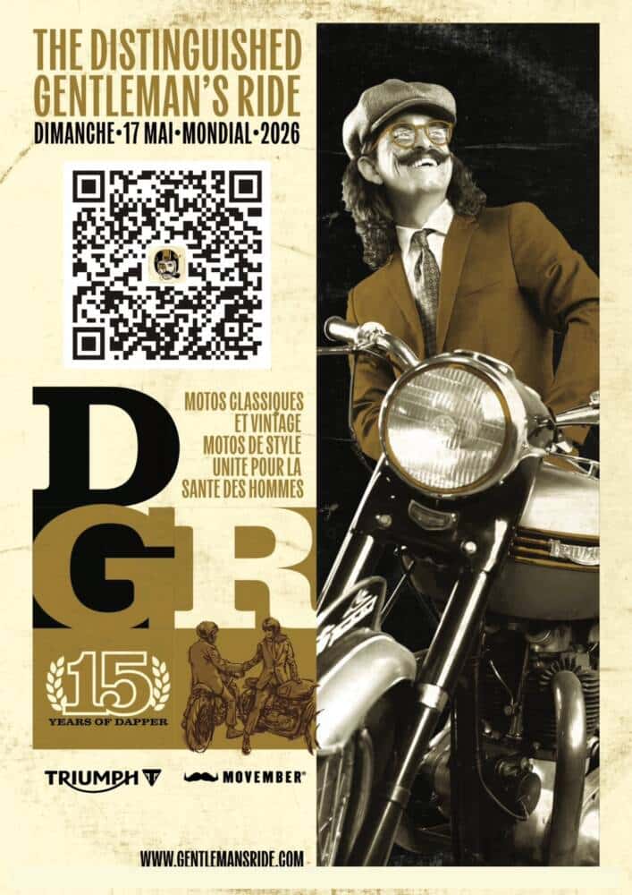Affiche Distinguished Gentleman’s Ride