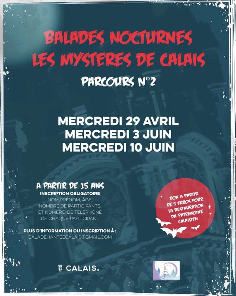 Affiche balades nocturnes