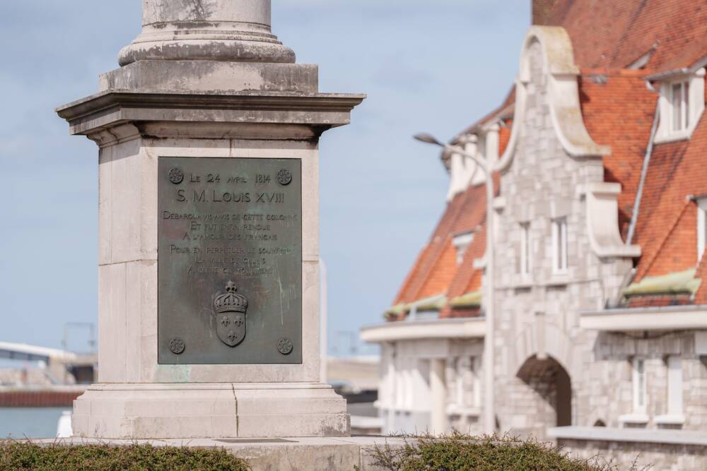 La Colonne Louis XVIII au courgain maritime