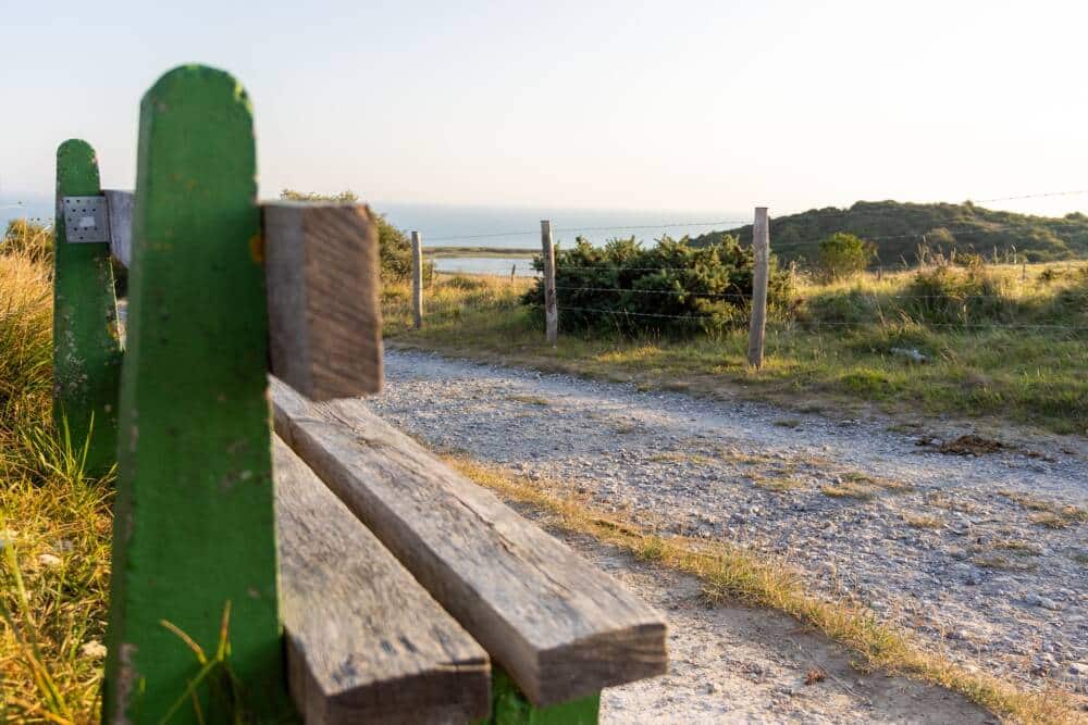 Bench-Pfad der Gelder